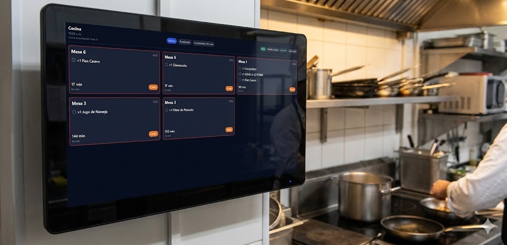 MesaDigital KDS en tiempo real